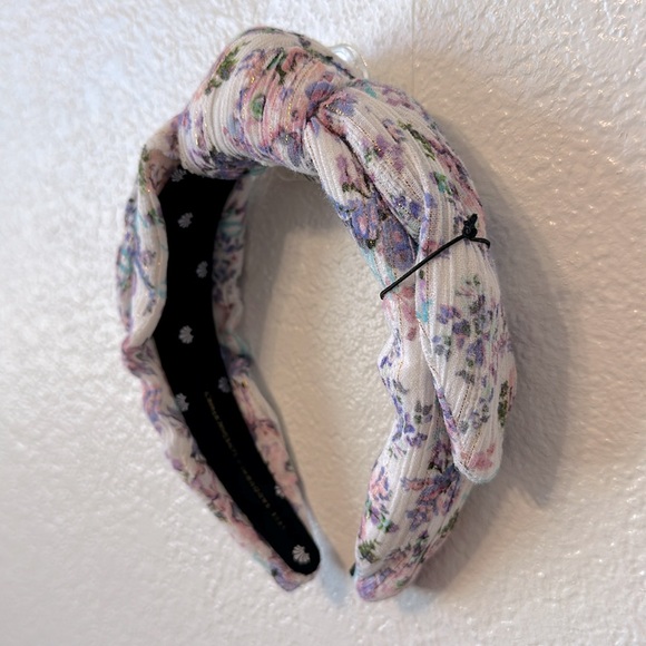NWT Lele Sadoughi x LoveShackFancy Veronica Bow Headband - Picture 4 of 6